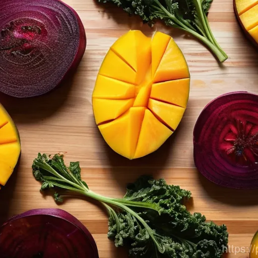 건조 식품을 활용한 간편 조리법 - **Vibrant Dehydrated Harvest Feast**
A high-resolution, bright, and airy food photography shot s...