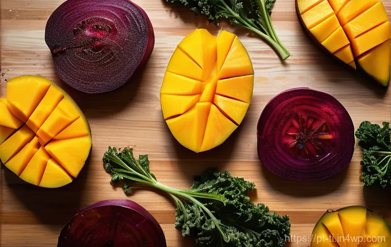 건조 식품을 활용한 간편 조리법 - **Vibrant Dehydrated Harvest Feast**
A high-resolution, bright, and airy food photography shot s...